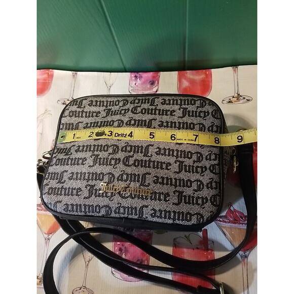 Juicy Couture Bestseller Chain Up Camera Crossbody - Black/Grey Bag - Picture 3 of 6
